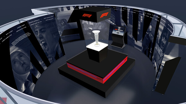 F1 Trophy Room Design